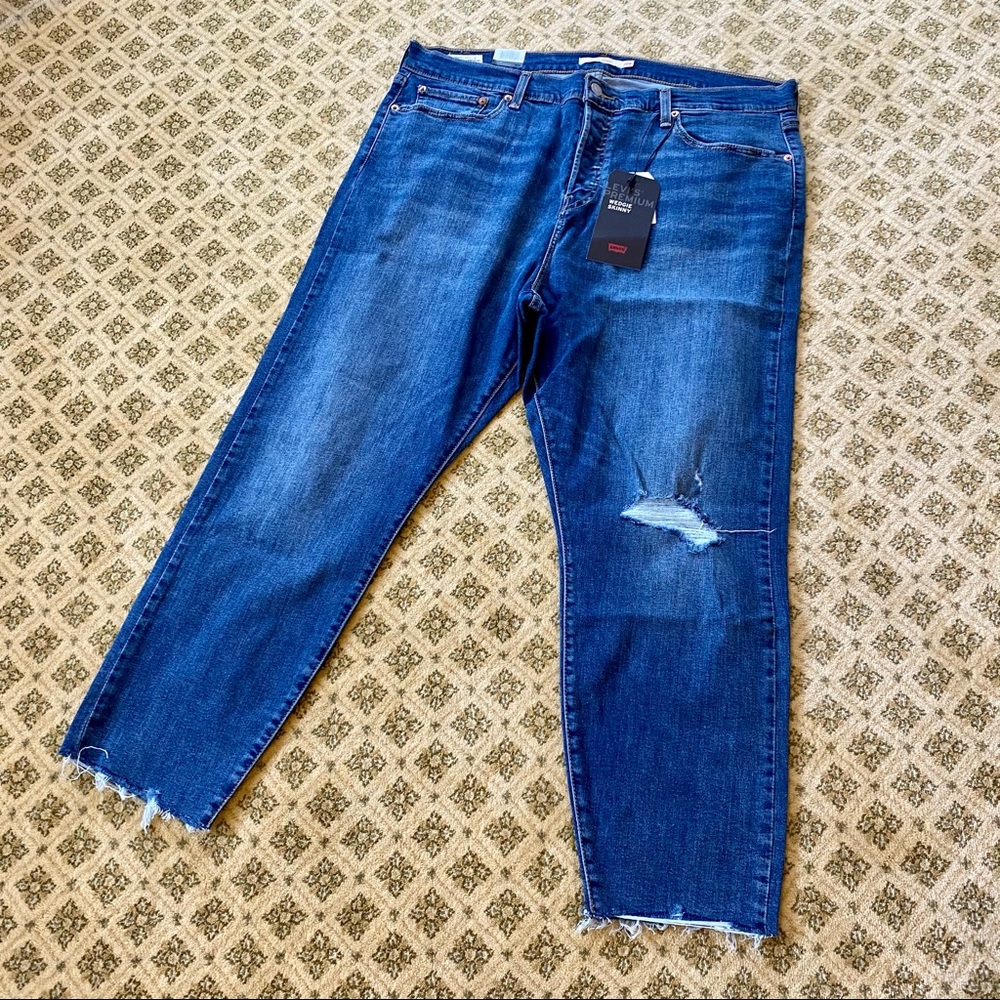 LEVI’S Wedgie Fit Skinny Premium Plus Jeans Size 20W New